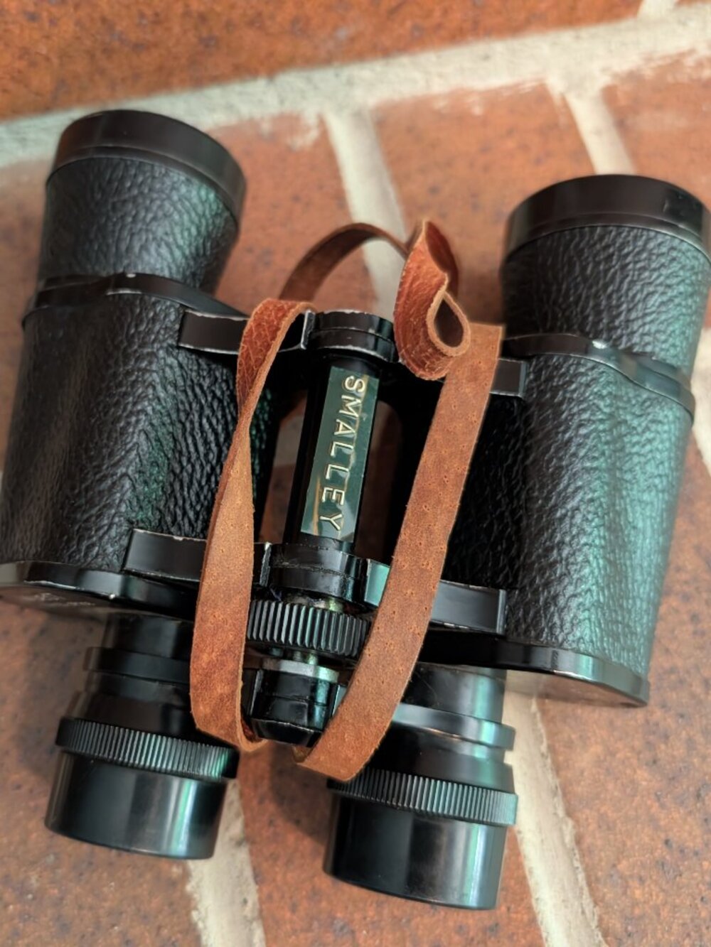 Vintage Wuest 7x35 Coated Optics Binoculars with Original Leather Case